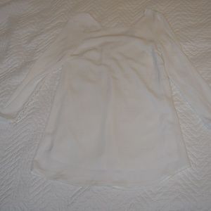 lulu's white long sleeve dress